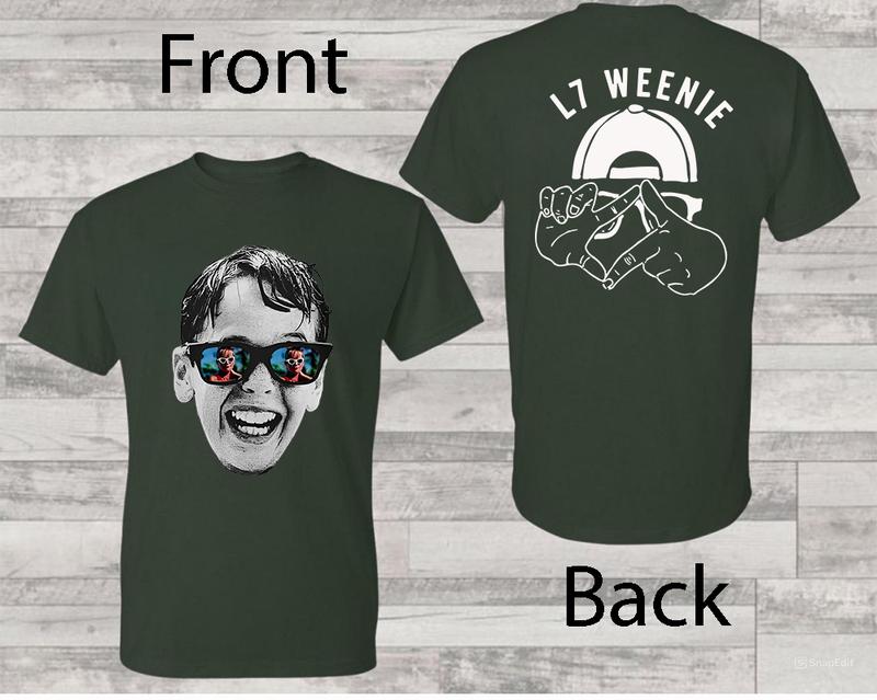 Sandlot Squints Big Face shirt, Sandlot L7 Weenie Graphic shirt, Baseball 90s Movie Sweatshirt, Gift For Baseball Fans, Cotton Fabric Comfort Cotton M