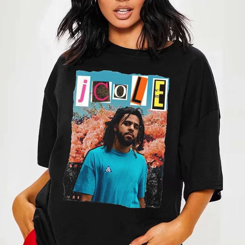 Vintage J Cole T-Shirt Album 90s Rap Music ShirtRapper Album Vintage Sweatshirt Retro Unisex, Rapper T-Shirt, Tees For Man Woman - Unisex T-Shirt, Hoo