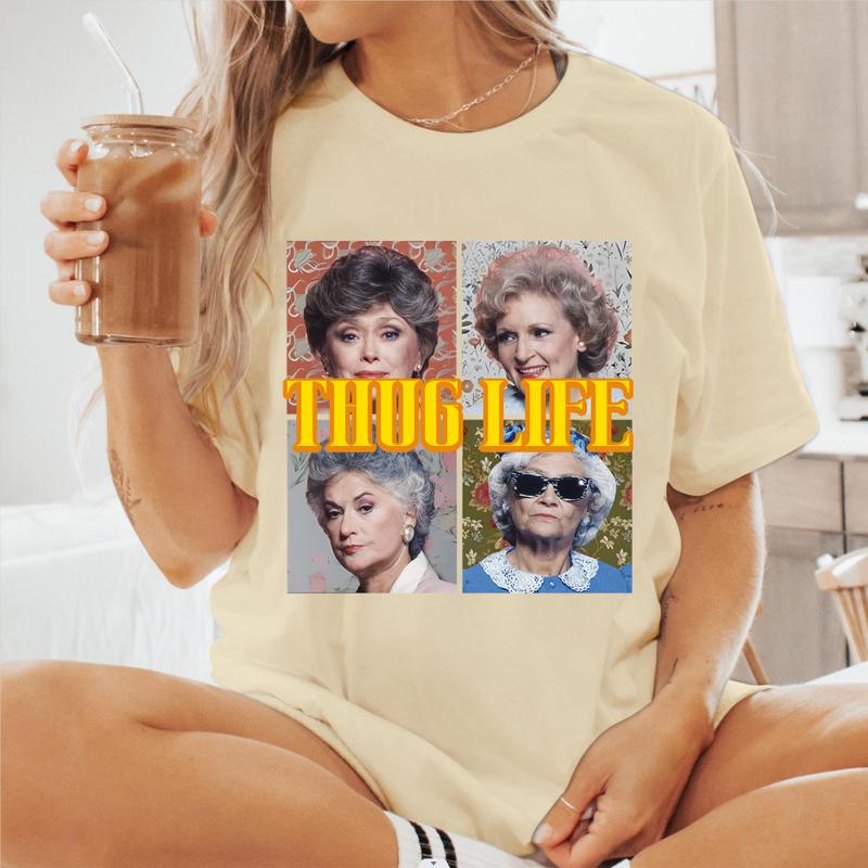 Thug Life H0rr0r Halloween Shirt, Movie Halloween unisex Cotton T-Shirt Womenswear Tshirt Comfort Fabric