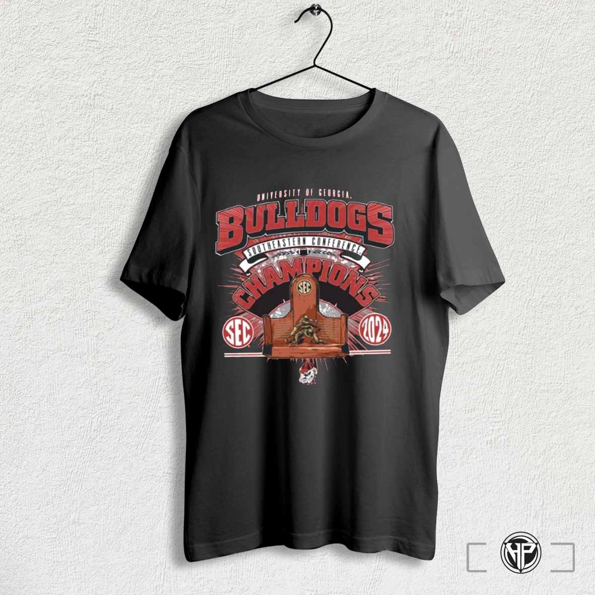 University Of Georgia Bulldogs Southeastern Conference Champions Sec 2024 Shirt