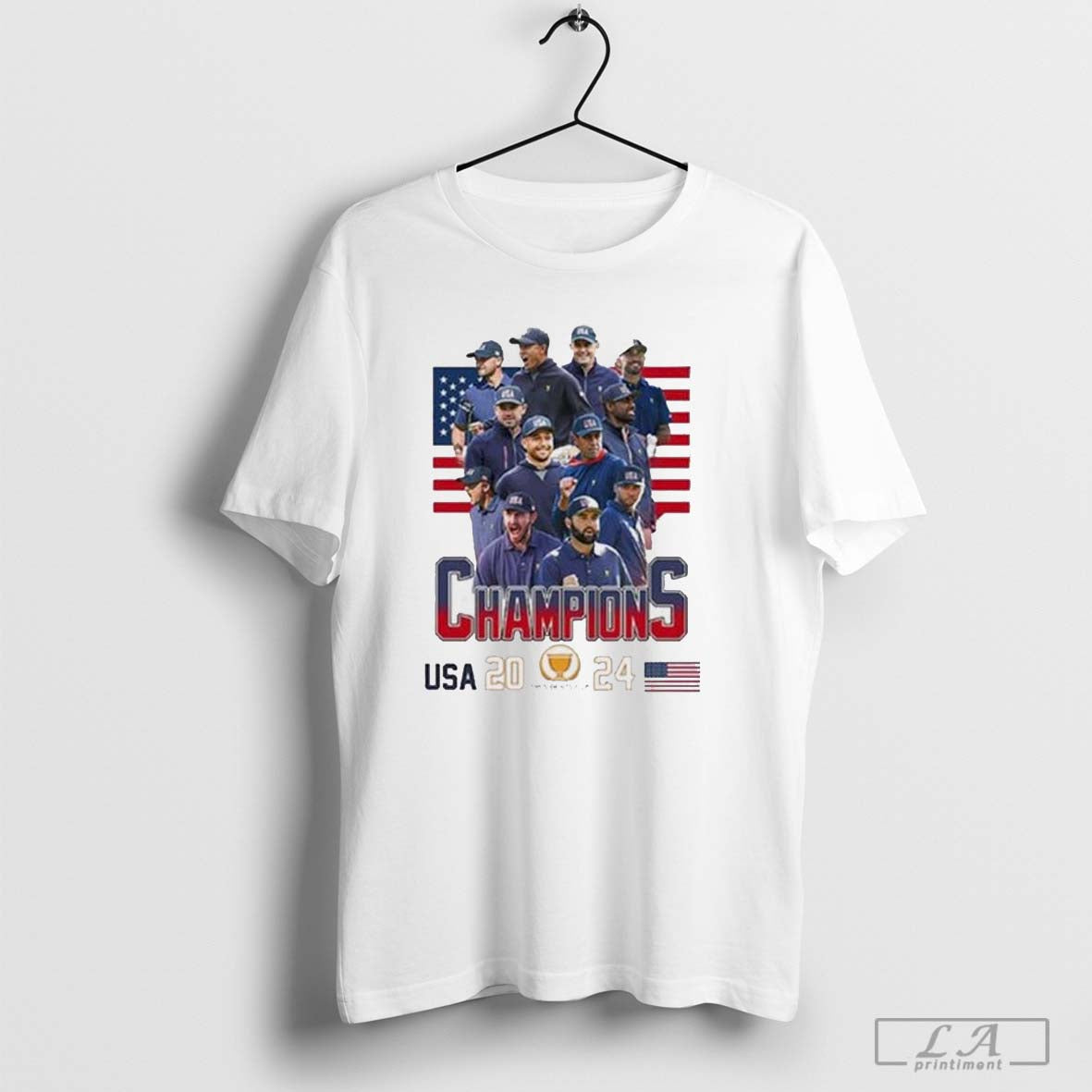 USA Team Presidents Cup 2024 Champions Shirt