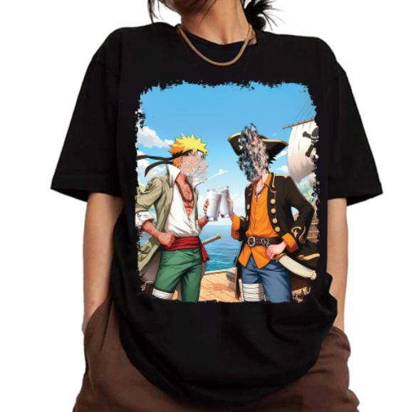 Luff and Narut0 drink milk shirt sweatshirt hoodies, 0ne pjece Shirt, animee Shirt