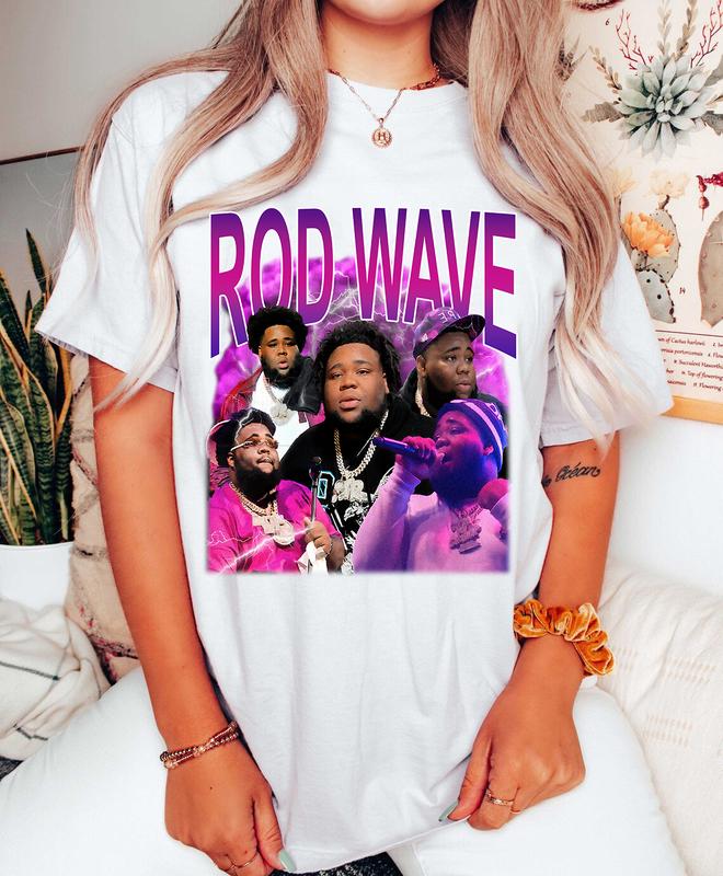 Rodd Wave Trendy Shirt, Vintage Music Trendy Unisex Hoodie Short Sleeve