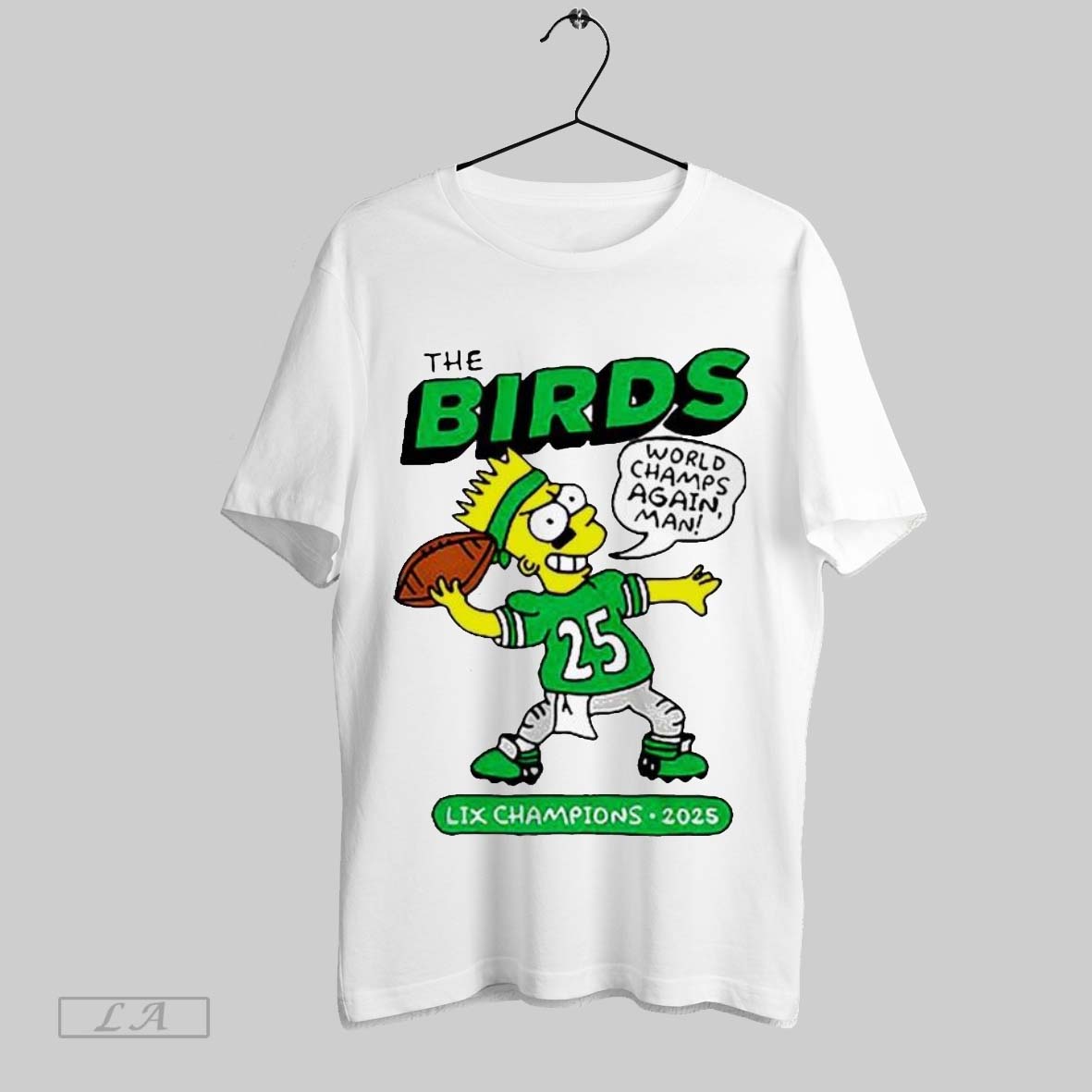 Top The Simpsons Philadelphia Eagles World Champions Again 25 Sweatshirt T Shirt