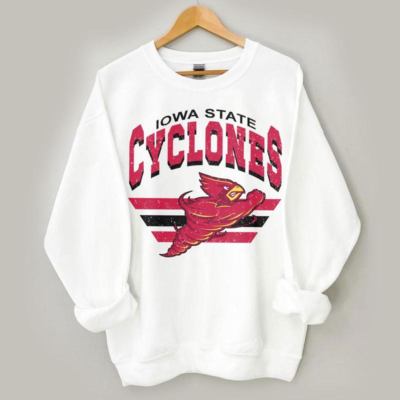 Vintage Iowa State Cyclones NCAA Shirt, Sport Team T-Shirt, Sweater, Hoodie, Graphic Basketball, Football, Baseball Men, Women Gift, Unisex Style