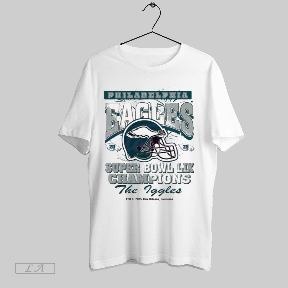 Top Eagles Super Bowl 2025 Champions The Iggles Unisex Sweatshirt T Shirt