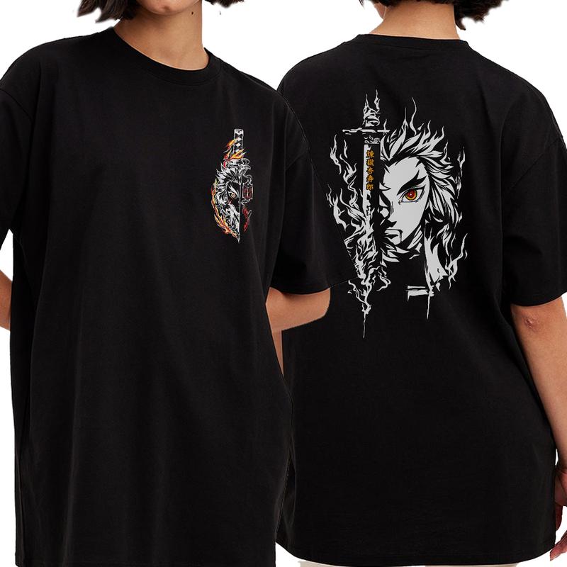 Rengoku Kyojuro Flame Breathing shirt, Flame Hashira shirt Demon Slayer t-shirt, Anime sweatshirt hoodie, Anime lover t-shirt Menswear