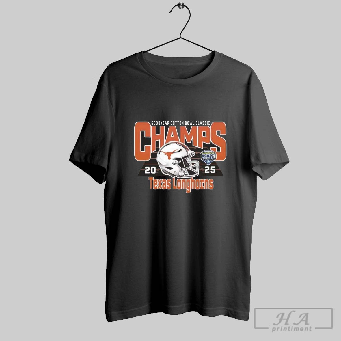 Texas Longhorns Football Are Goodyear Cotton Bowl Classic Champions 2025 Shirt