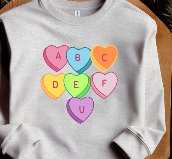 ABCDEFU Sweatshirt Casual Womenswear Hoodie