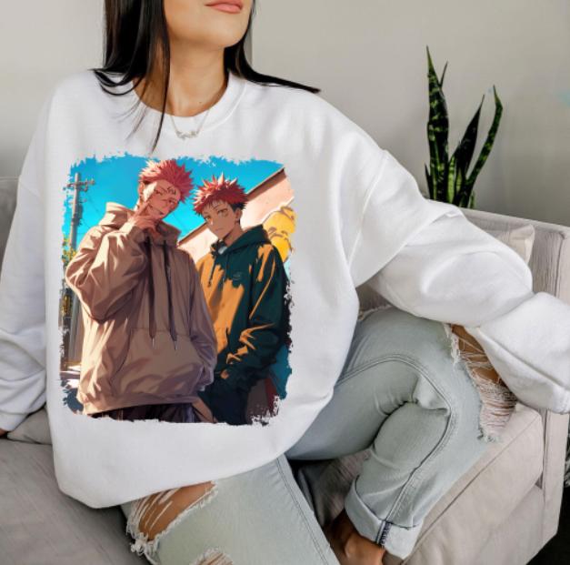 Sukunaa and Yujiii Shirt, Animee Shirt Sweatshirt Hoodie