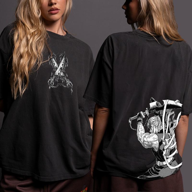 Tengen Uzui Sound Hashira in Demon Slayer characters shirt, Kimetsu No Yaiba t-shirt, anime sweatshirt hoodie, Tanjiro shirt, Rengoku t-shirt