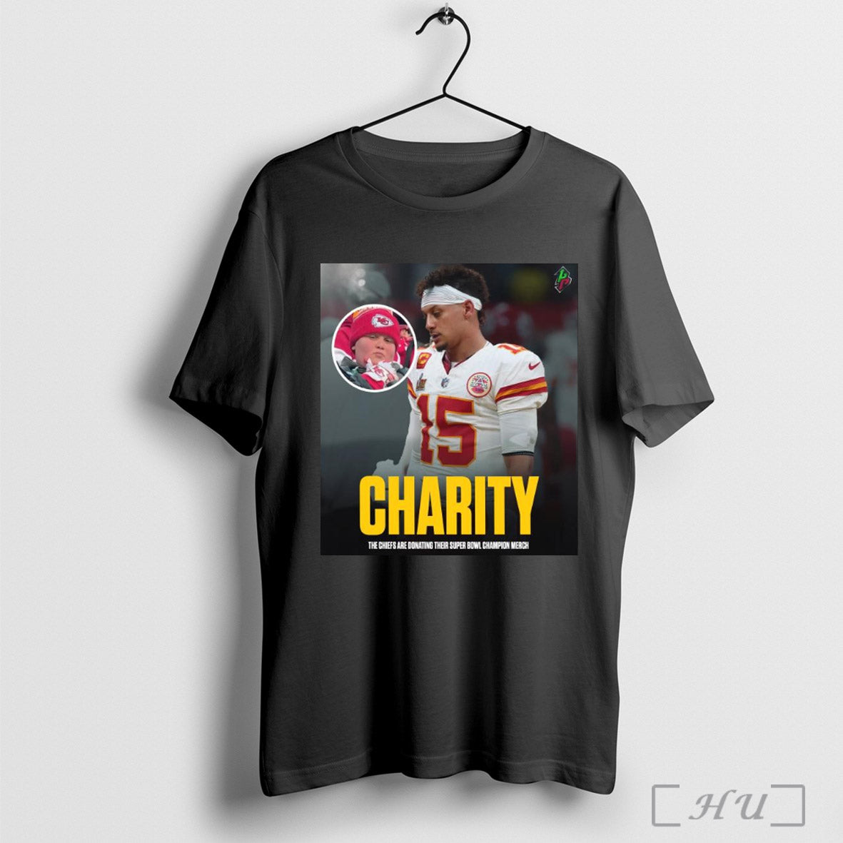 Trendy Poster Kansas City Chiefs Patrick Mahomes Charity The Chiefs Are Donating Their Super Bowl Champion T Shirt