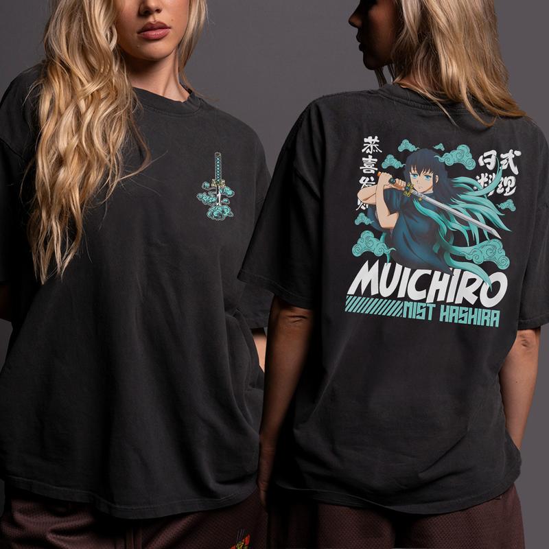 Muichiro Tokito Shirt, Mist Hashira Sweatshirt Hoodie, Demon Slyer Merch, Kitmetsu No Yaiba Outfits, Anime lover sweatshirt hoodie, Gift for him, gift