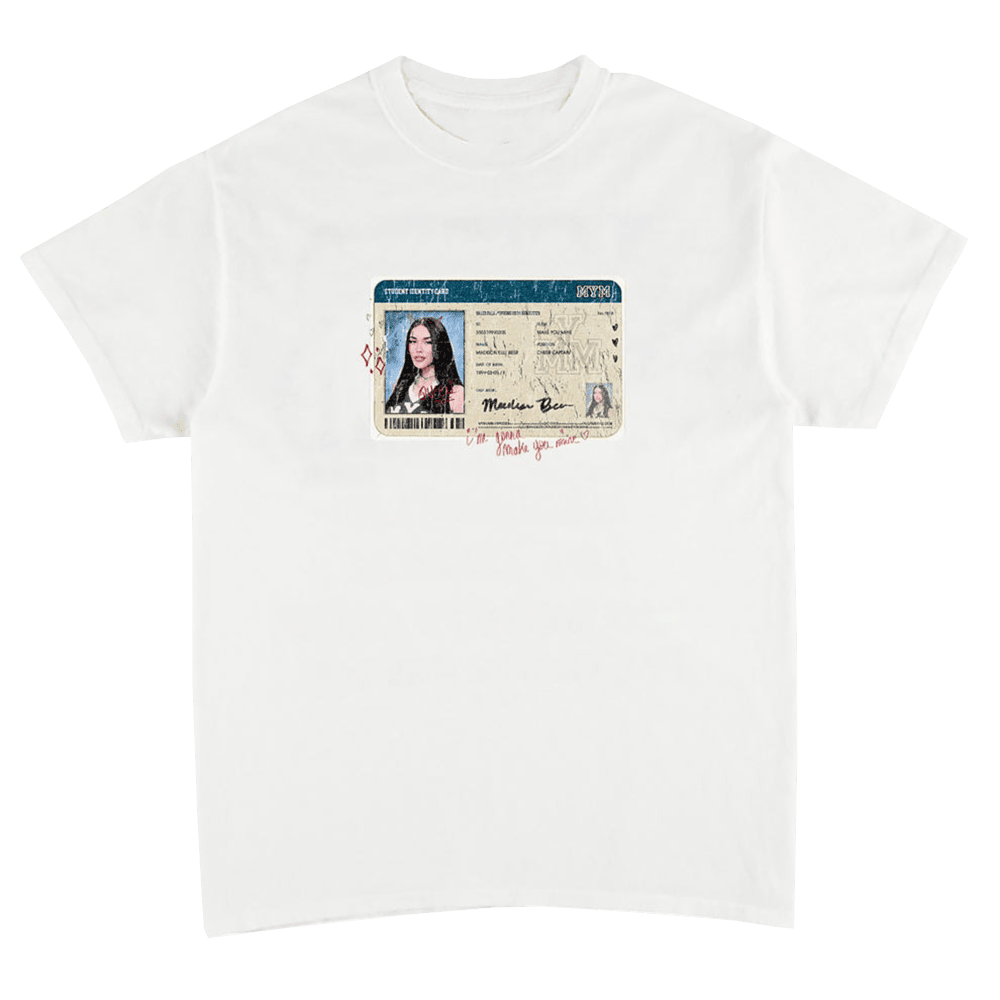 Madison Beer Merch Make You Mine School ID T-Shirt Gifts For Music Fans
