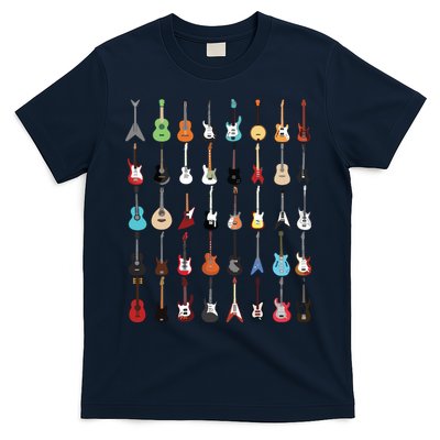 Guitar Musical Instrument Rock N Roll Tee T-Shirt