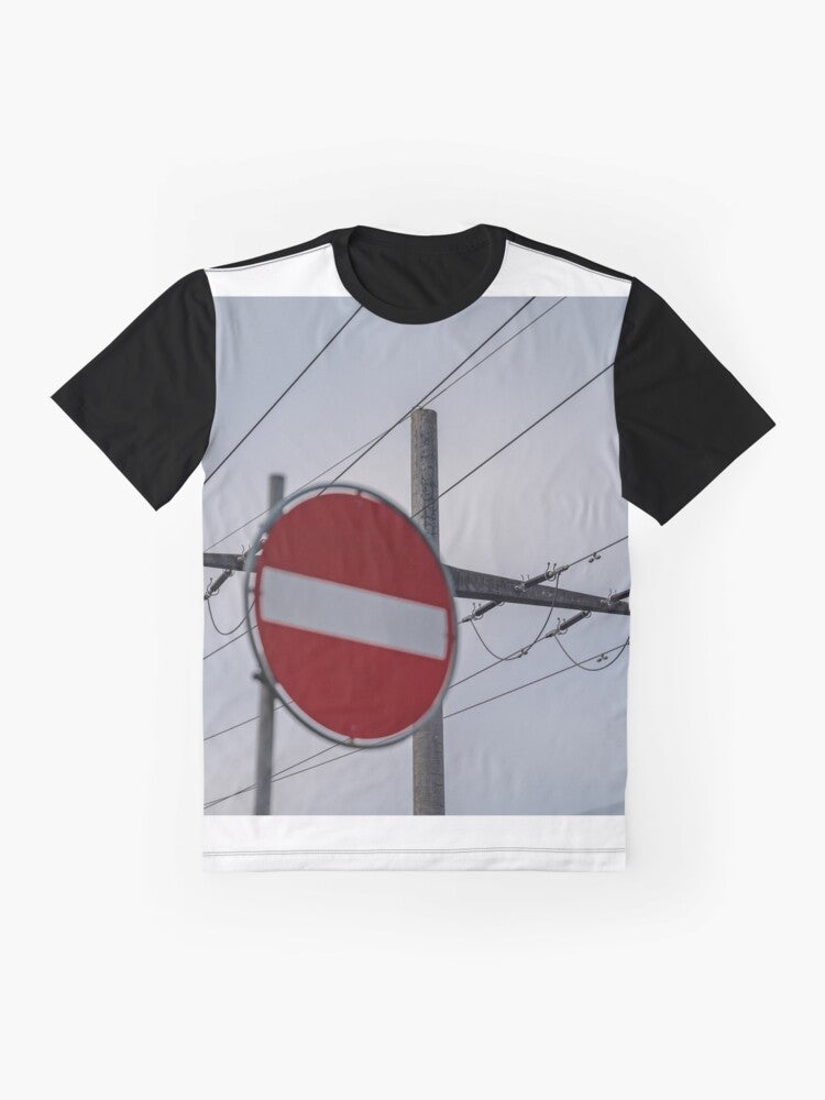 one-way street electricity Graphic T-Shirt