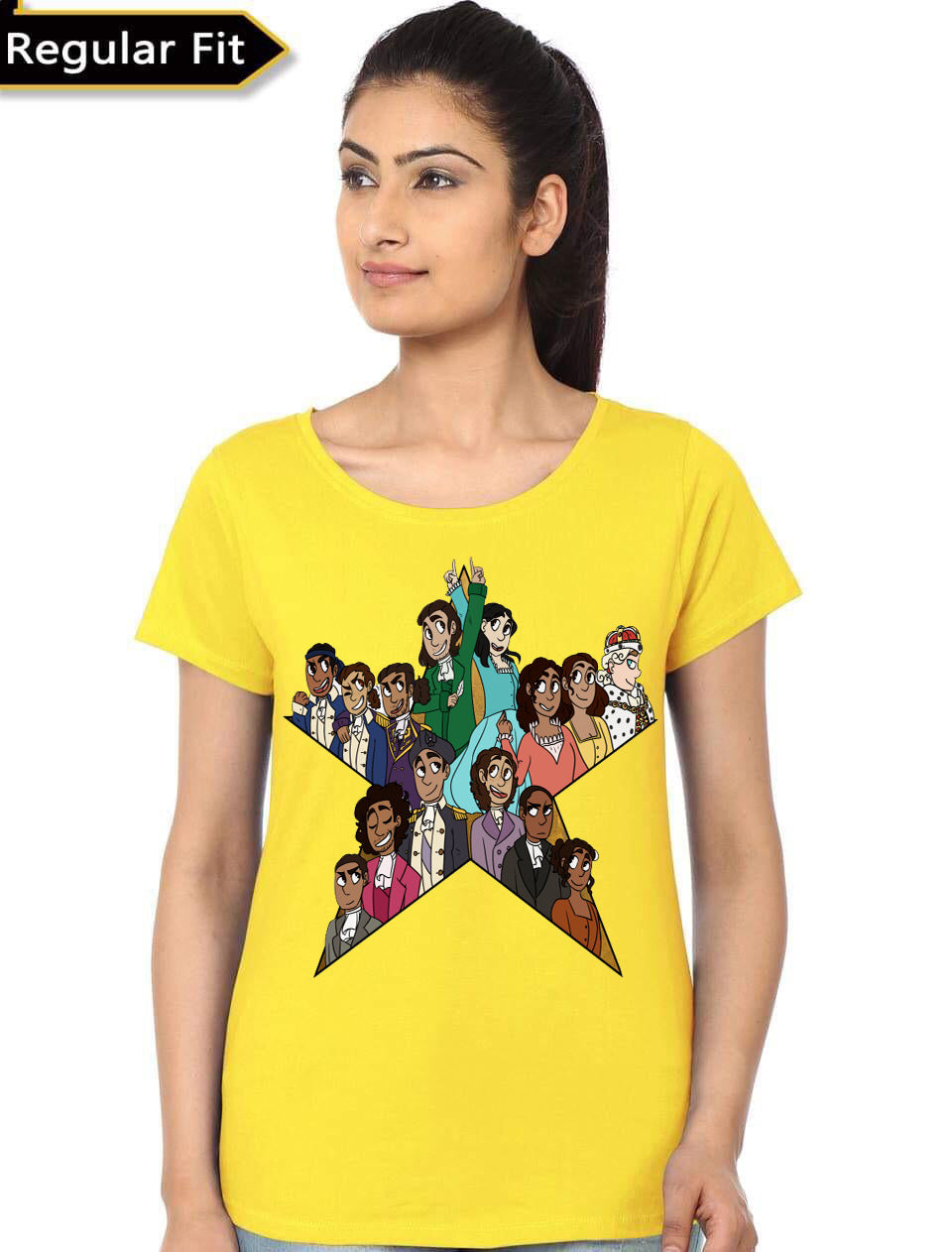 Hamilton Musical Yellow T-Shirt