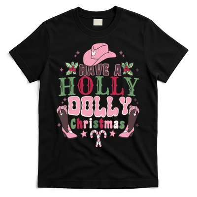 Holly Dolly Christmas Country Music Christmas Dolly Christmas T-Shirt