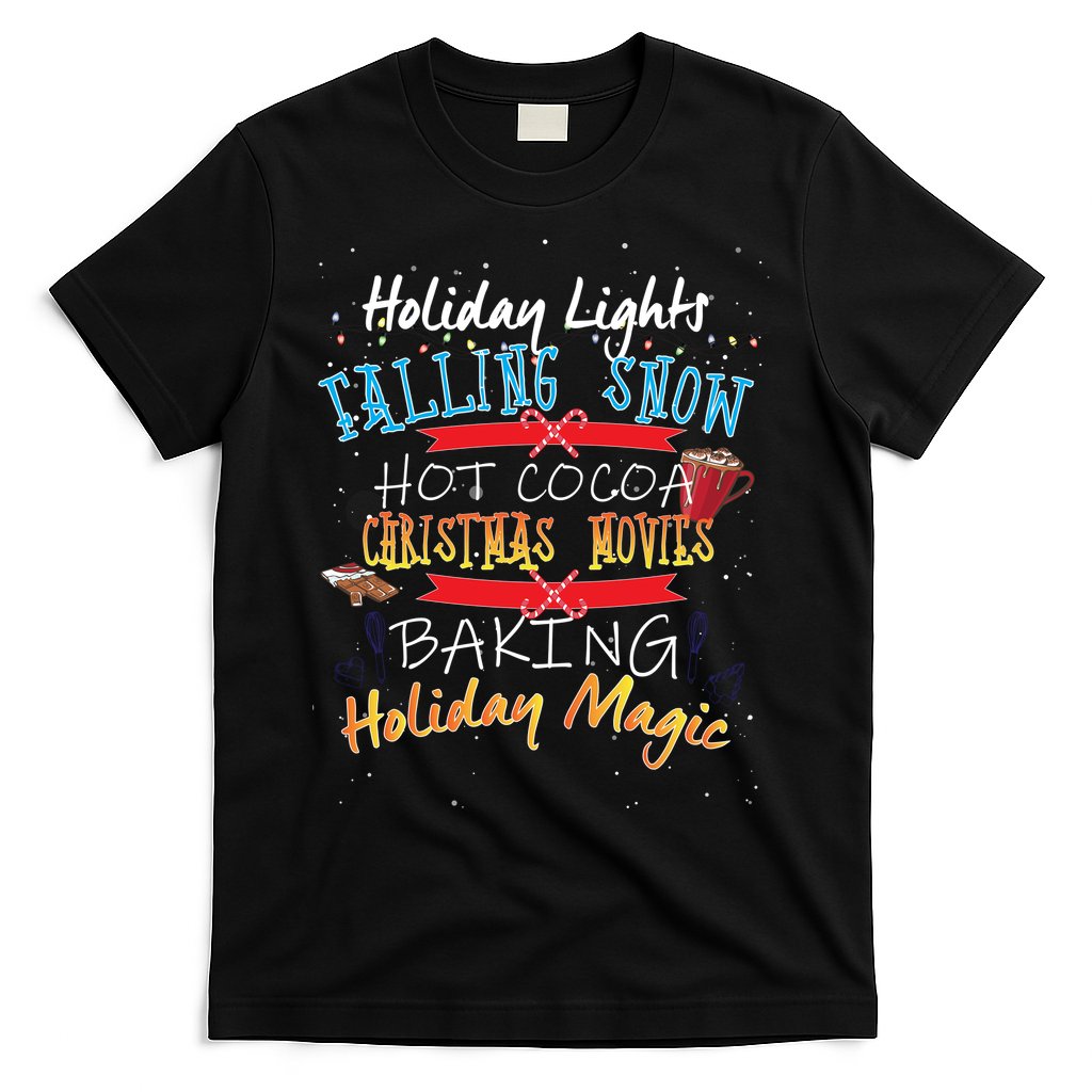 Holiday Magic Christmas Movies T-Shirt