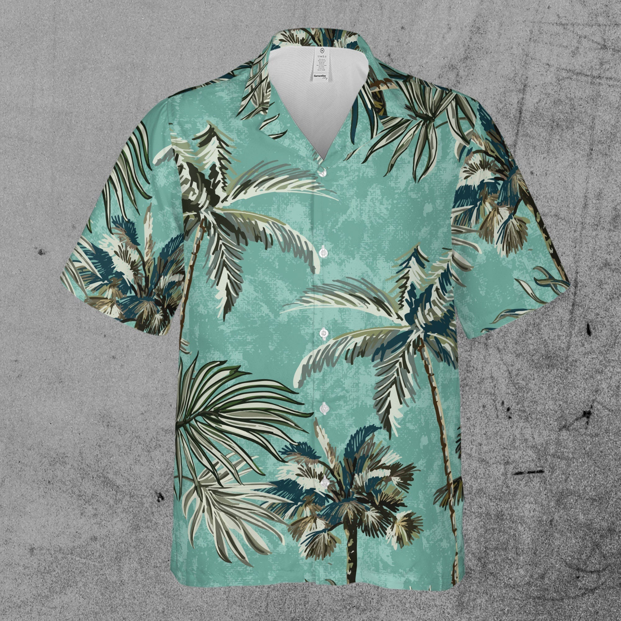 Funny Beach Holiday Tropical Palm Tree Hawaiian Shirt S-5XL for Men and Women