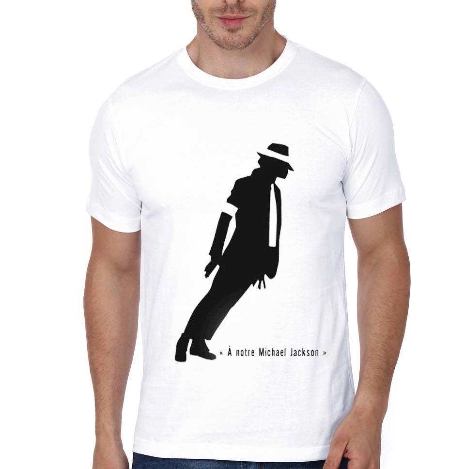 A Notre Michael Jackson White T-Shirt