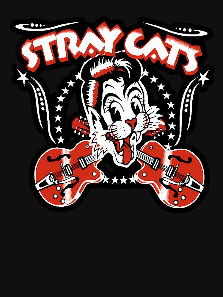 Animals Music Band Stray Cats Band by TheWhiteShark