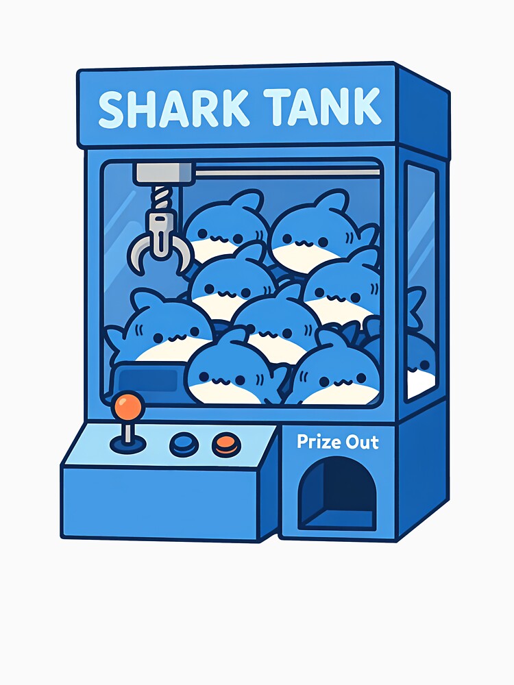 Shark tank claw machine by Kimicute