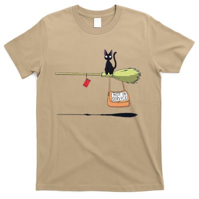 Studio Delivery Service Jiji Black Cat Anime T-Shirt