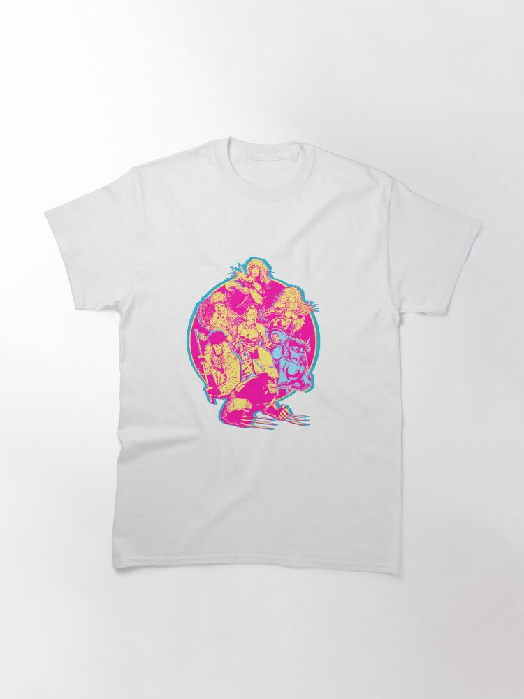 90’s Retro Jim Lee X-Men Group Classic T-Shirt
