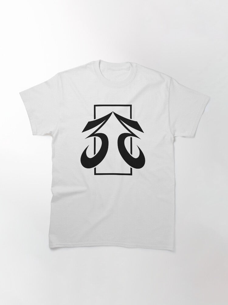 3Elements Basic Logo in Black Classic T-Shirt