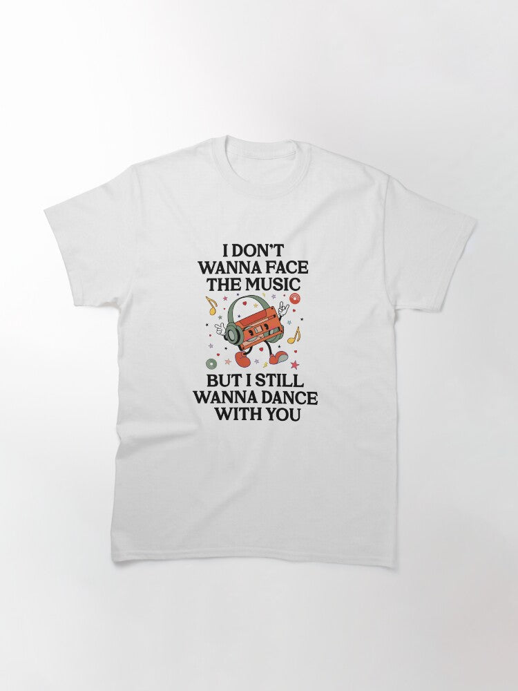 face the music louis tomlinson shirt tote bag design one direction faith in the future Classic T-Shirt