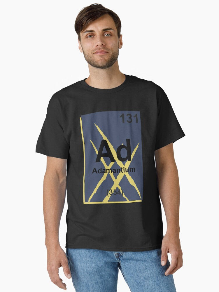 Adamantium Periodic Table - X23 Classic T-Shirt Style001