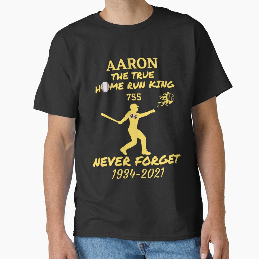 Aaron The True Home Run King 755 Classic T Shirt