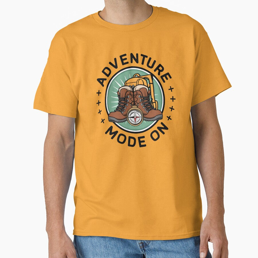 Adventure Mode On Classic T Shirt