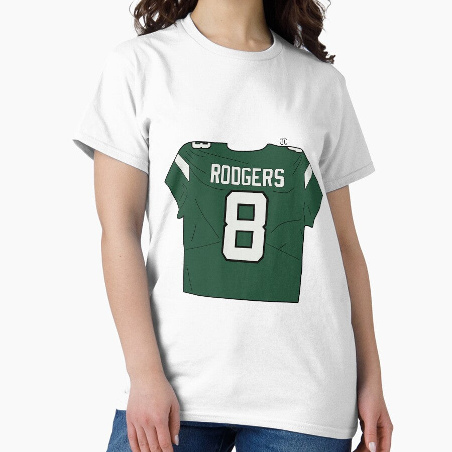 Aaron Rodgers Jets Jersey Classic T-Shirt