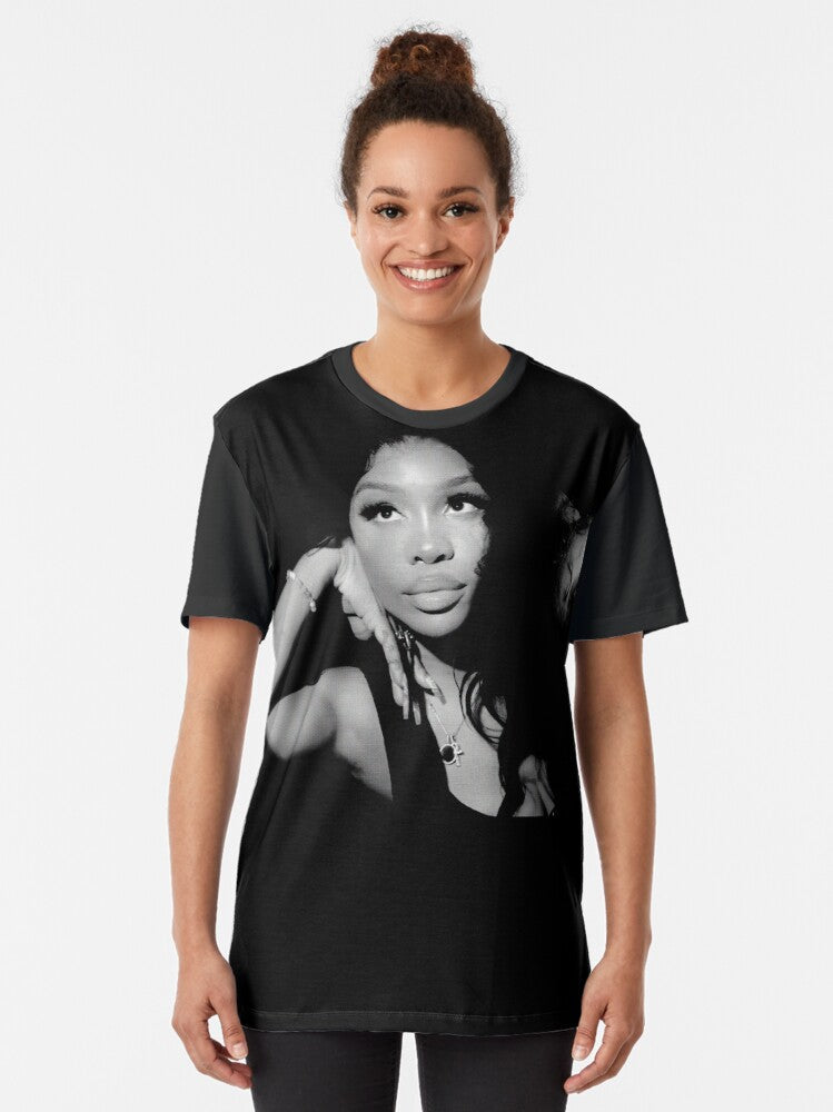 SZA Album Cover, SZA Merch, SZA Aesthetic Tee, Music Fans Shirt, Gift for Fans, Sza Sos Album Shirt, Sza Good Days Classic Retro Sweatshirt Graphic T-Shirt
