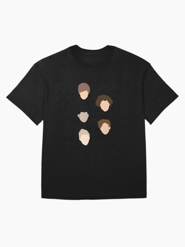 1D sticker pack Oversized T-Shirt