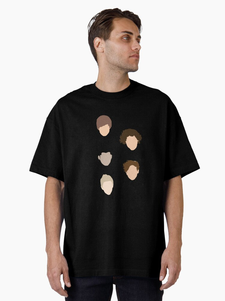 1D sticker pack Oversized T-Shirt