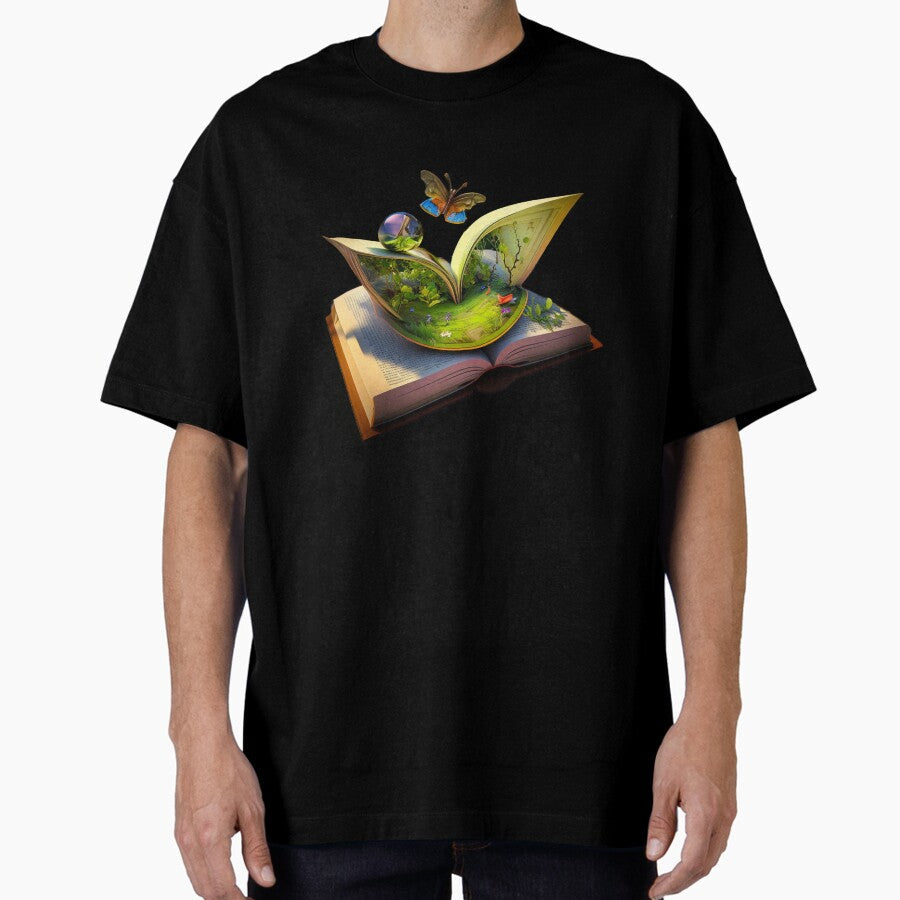 Adventure Book Oversized T Shirt