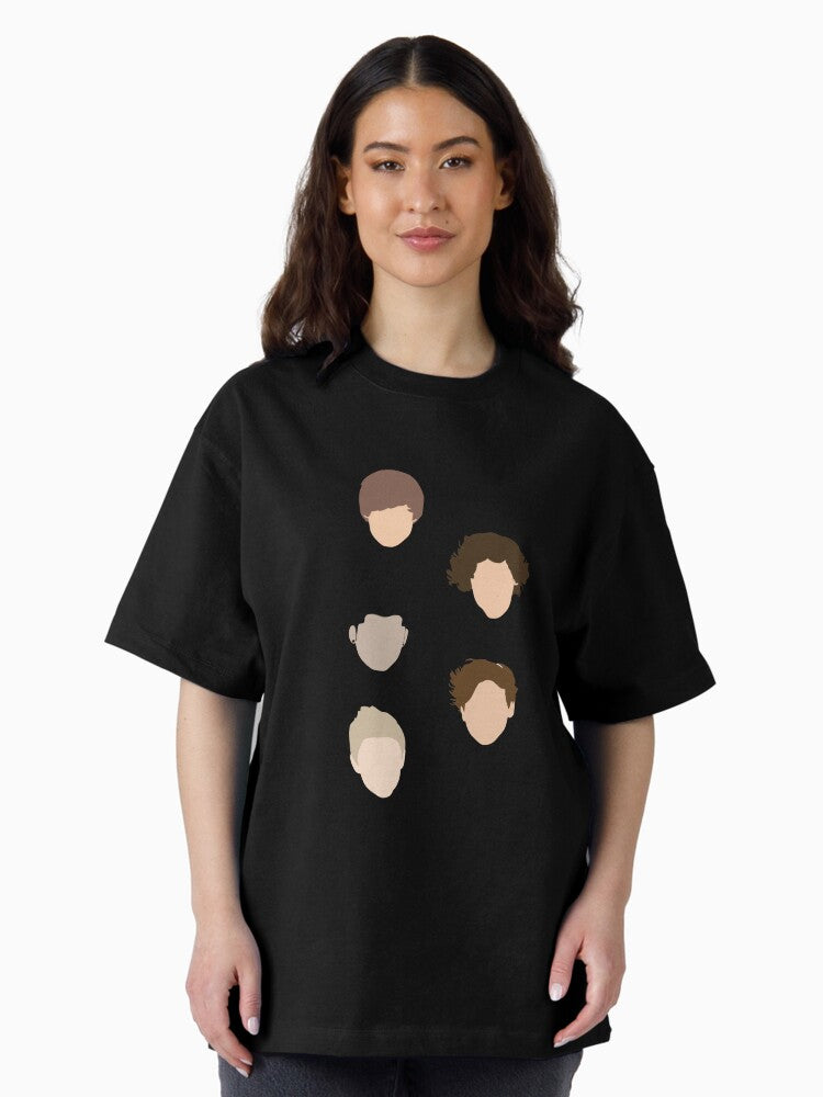 1D sticker pack Oversized T-Shirt