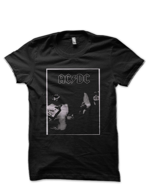 Ac/Dc Black Half Sleeve T-Shirt