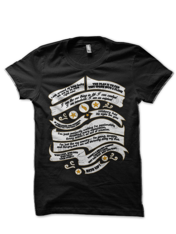 Hamilton Musical Quote T-Shirt