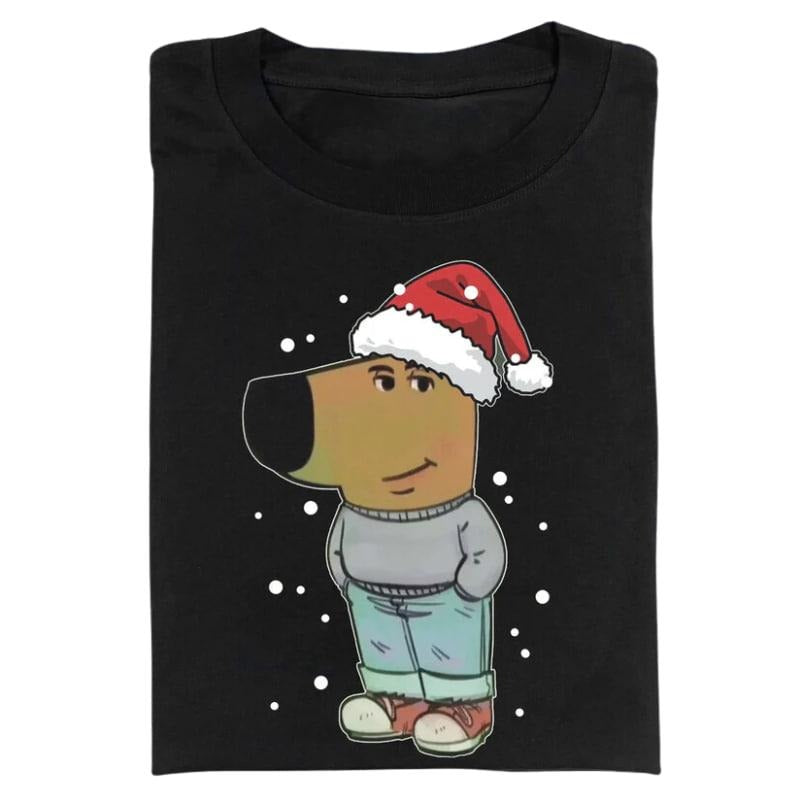 vintage CHILL GUY Shirt, CHILL GUY TEE, CHILL GUY Chrismart Shirt,  Graphic Tee, funny shirts for women, funny tee shirt , meme tees Top Womenswear